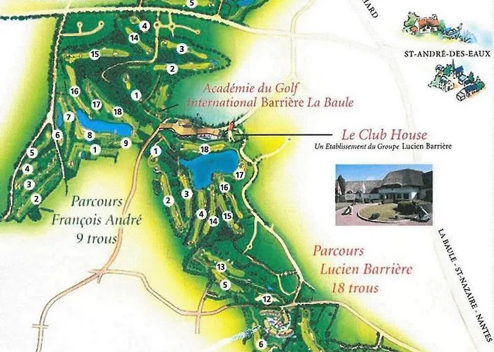 96 Golf De La Baule Avec Piscine Et Villa *